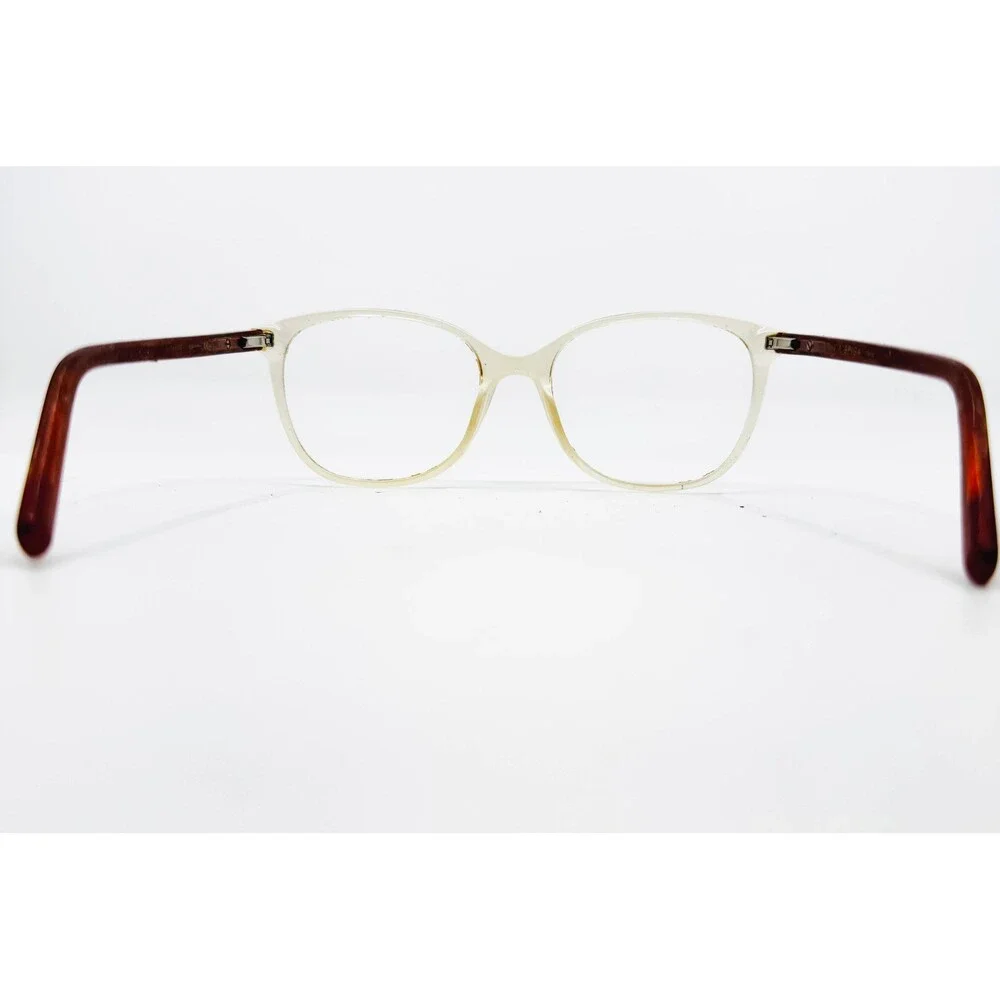 Via Spiga Eyeglasses Women Clear Brown Oversized Square Frames 54-16-135